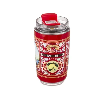 تراول ماگ اسمگ طرح دولچه قرمز 240ML