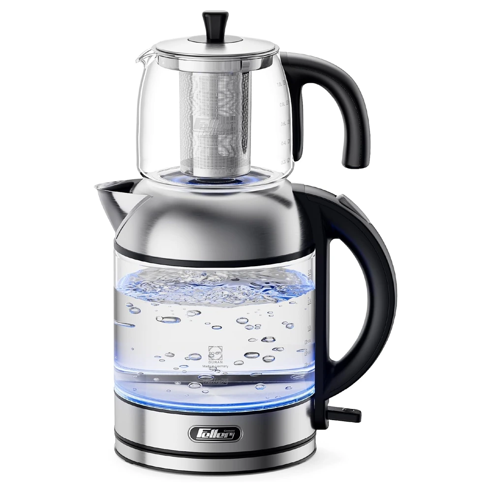 چای‌ساز روی هم فلر مدل TS 289 استیل