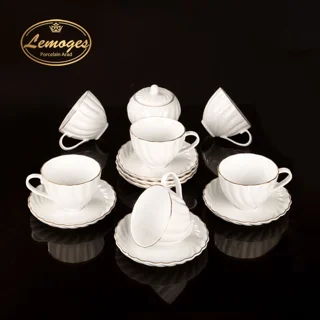 لمون سرویس ۱۴ پارچه چای خوری کارمن